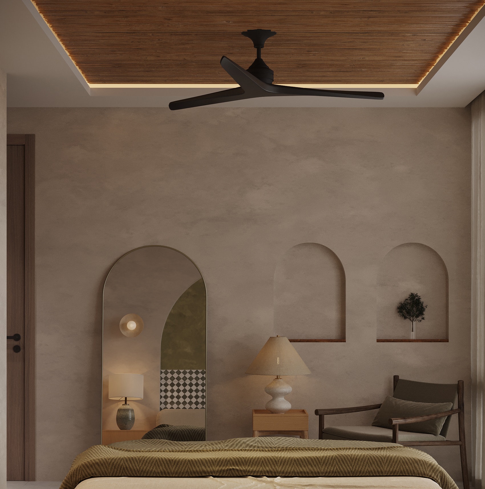 IO Villas — Bedroom 3: additional bedroom view